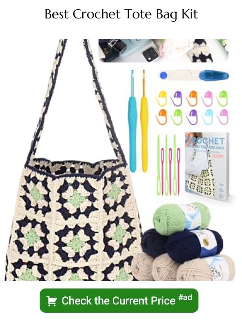 crochet tote bag kit