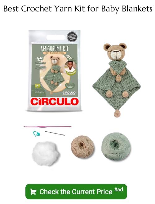 crochet yarn kit for baby blankets