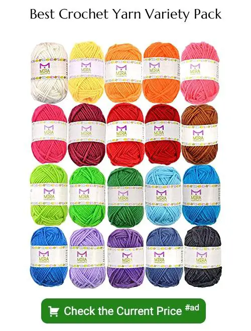 crochet yarn variety pack