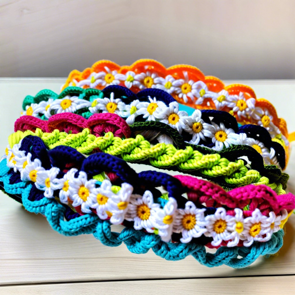 daisy chain headbands