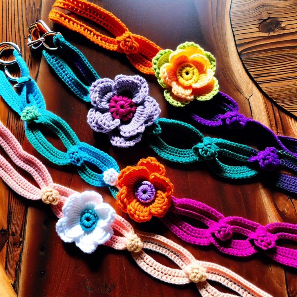 floral chokers