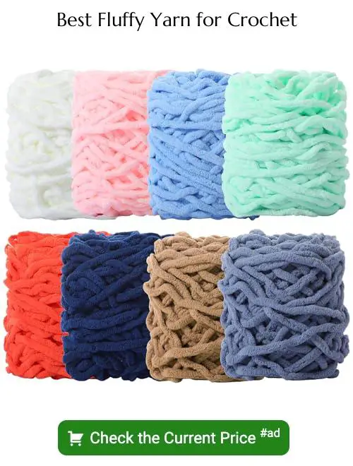 fluffy yarn for crochet