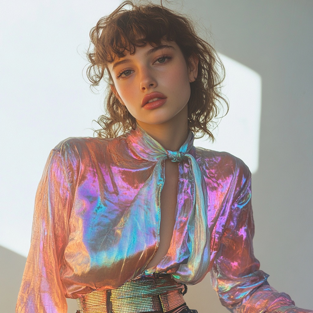 holographic blouse