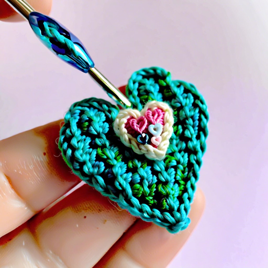 mini heart charm