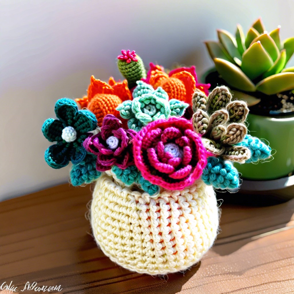 mini succulent bouquet