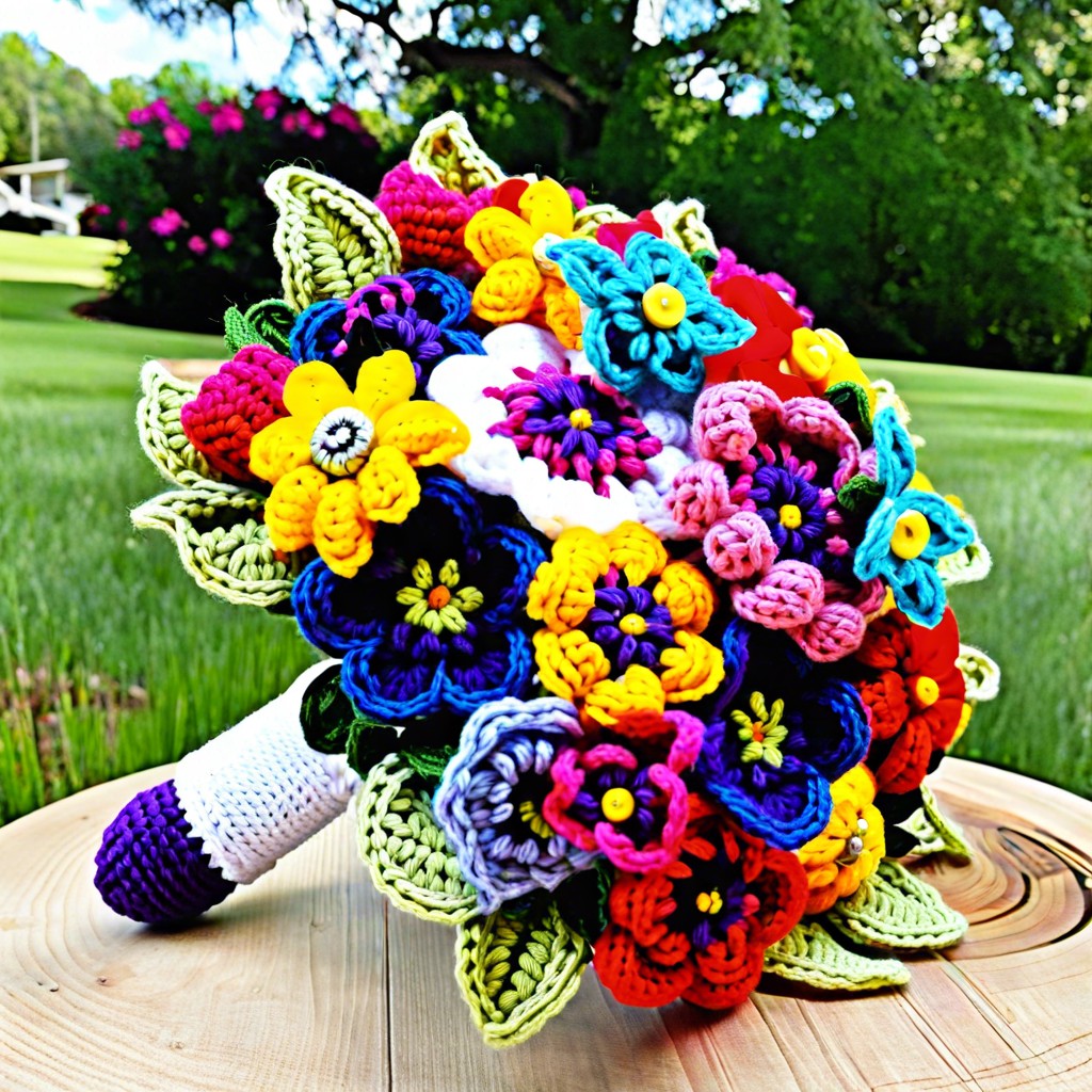 mixed wildflower bouquet