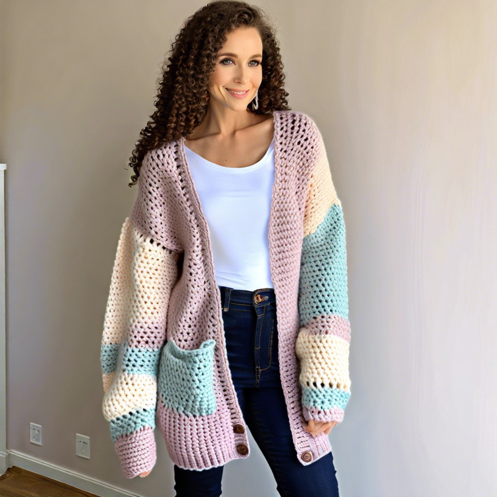 oversized cardigan