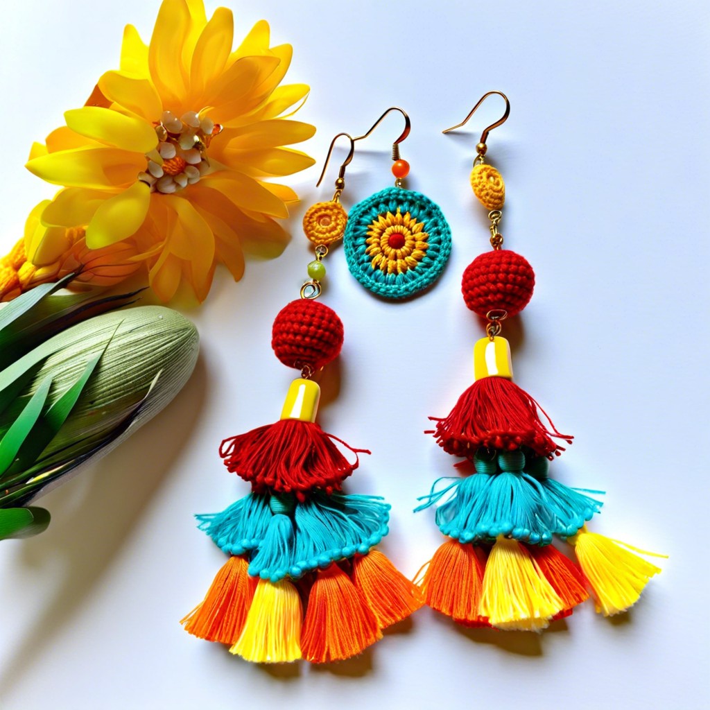 tassel earrings