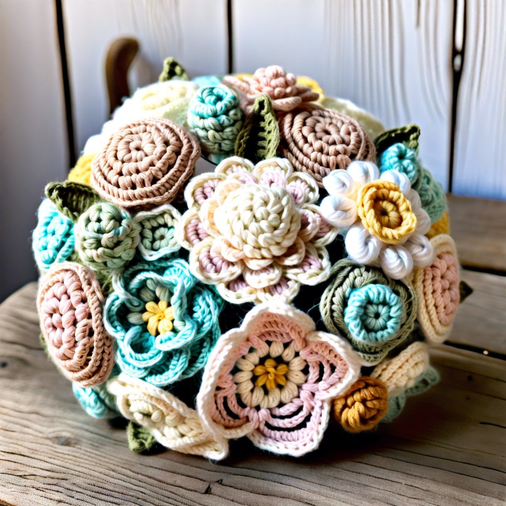 vintage pastel flowers