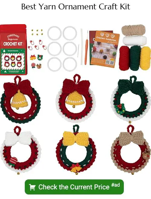 yarn ornament craft kit