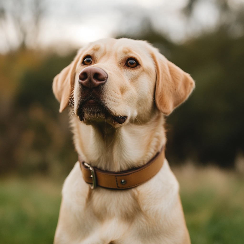 dog with collar